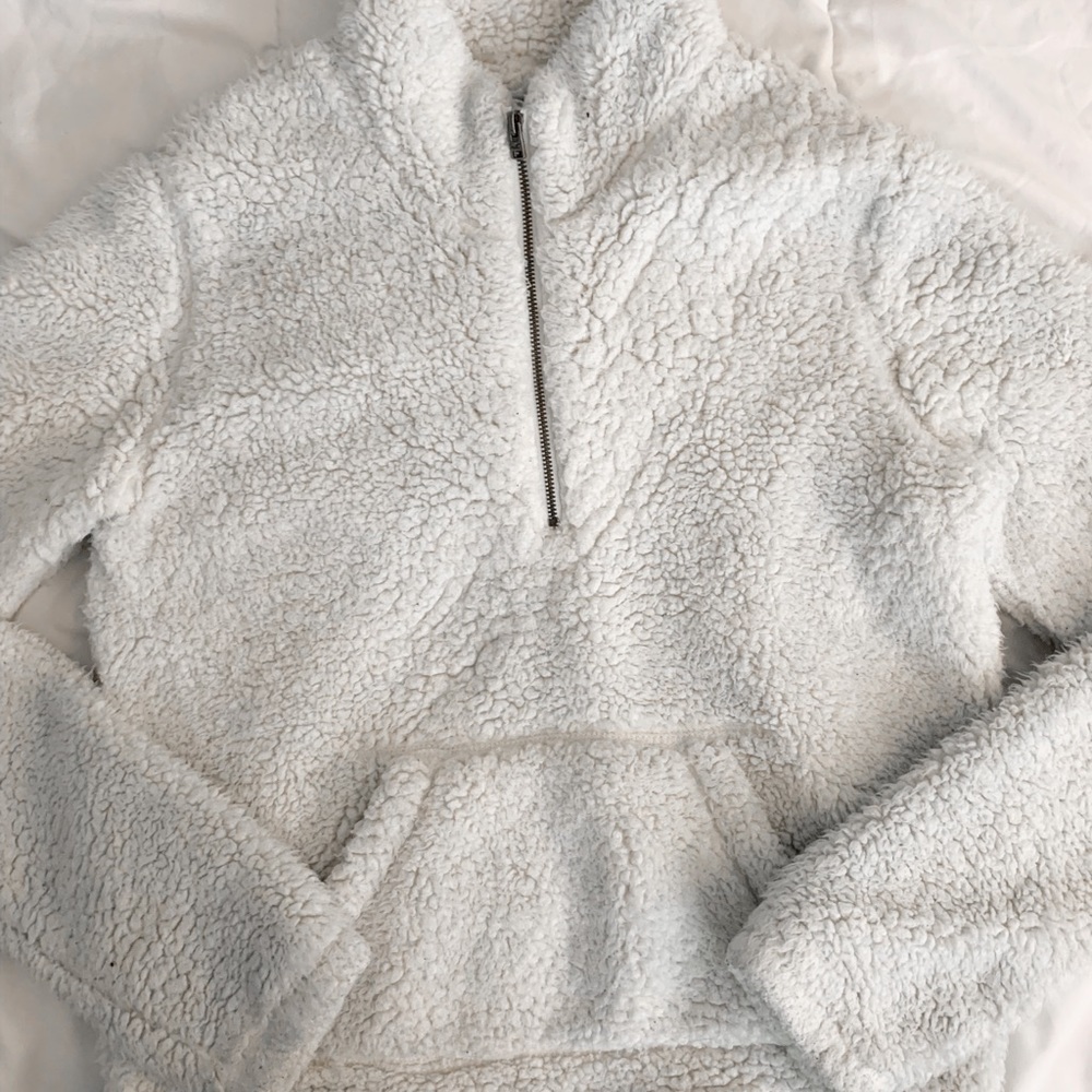Hollister Sherpa Quarter-Zip